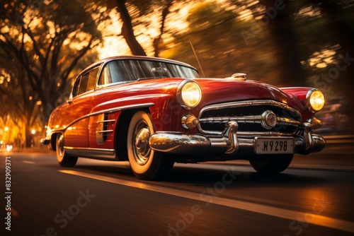 Vintage cars - Generative AI © Sidewaypics