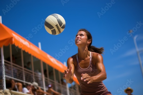 Beach volleyball - Generative AI