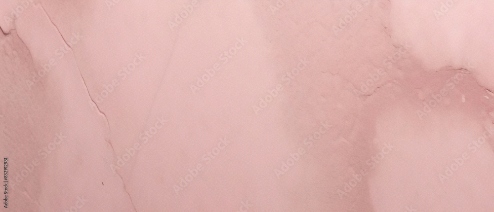 Fototapeta premium Pink water color paint wall Background. Soft pink grunge background frame. Watercolor abstract painting with pastel colors. dust oil stain texture. hand painted pink watercolor background. 