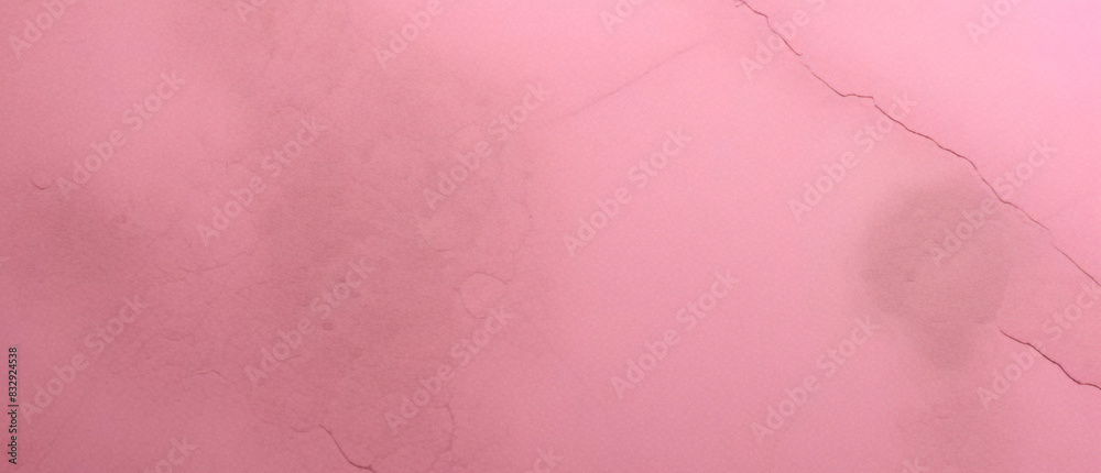 Fototapeta premium A painted old grunge with cracks and scratches, Stained blurry pink grunge texture, pink ink effect pink watercolor background, pink background for wallpaper, weeding card, and design.