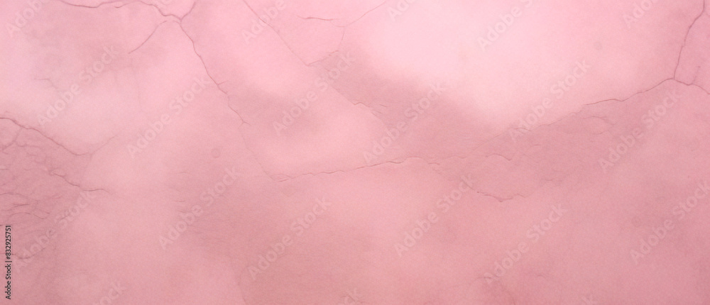 Fototapeta premium A painted old grunge with cracks and scratches, Stained blurry pink grunge texture, pink ink effect pink watercolor background, pink background for wallpaper, weeding card, and design.