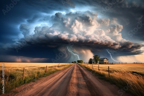 Summer storms - Generative AI