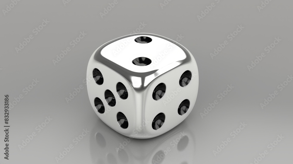A highresolution illustration of a lucky dice charm for tabletop gaming enthusiasts, embodying gaming superstitions and fortunes favor. A highresolution illustration of a lucky dice charm for tabletop gaming enthusiasts, embodying gaming superstitions and fortunes favor.