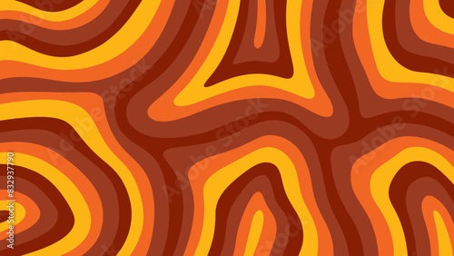 orange brown color wave pattern backdrop background template
