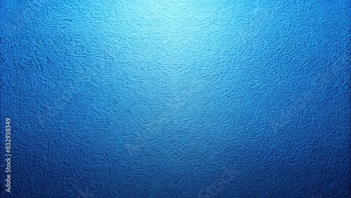 Blue gradient background with subtle grain texture, perfect for use as a backdrop in design projects photo