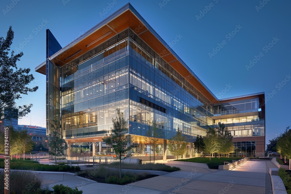 Contemporary Exterior Building