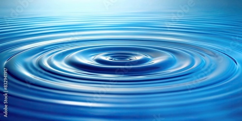 Serene image of soft blue ripples symbolizing tranquility in a medical setting