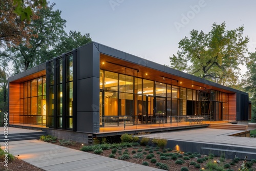 Contemporary Exterior Building