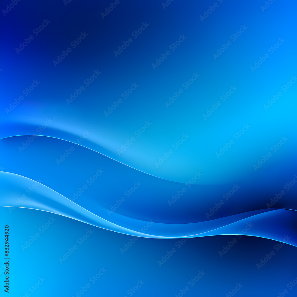 deep blue and light blue gradation background, wavy lines and gradations, dynamic shape deep blue and light blue gradation background, wavy lines and gradations, dynamic shape