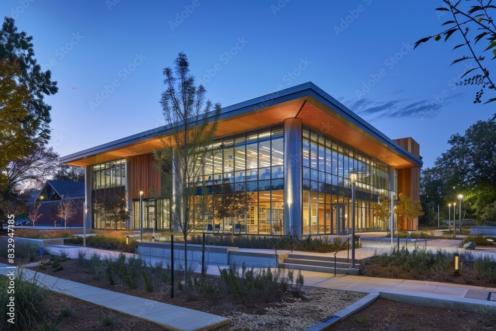 Contemporary Exterior Building Contemporary Exterior Building