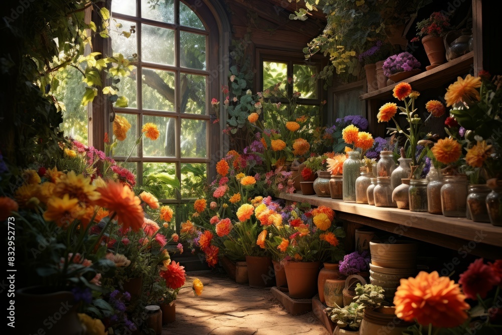 Summer gardens - Generative AI