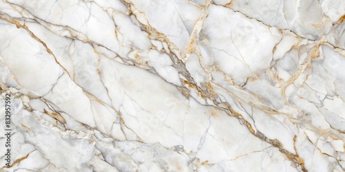 Carrara marble background with elegant veining patterns