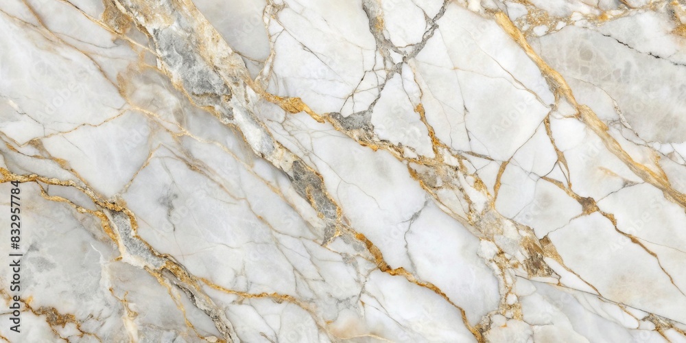Carrara marble background with elegant veining patterns