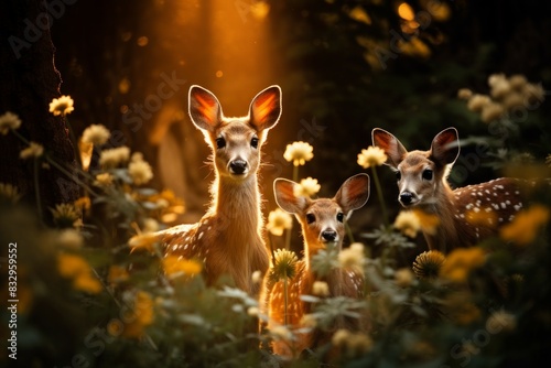 Summer wildlife - Generative AI © Sidewaypics
