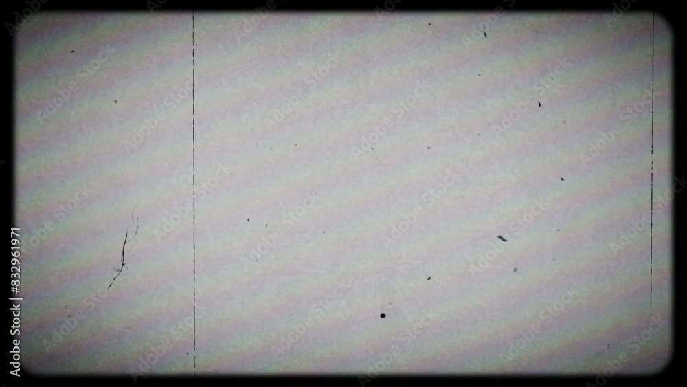 Noise Overlay. Filmstrip Retro Vintage TV Screen. Video Effect.