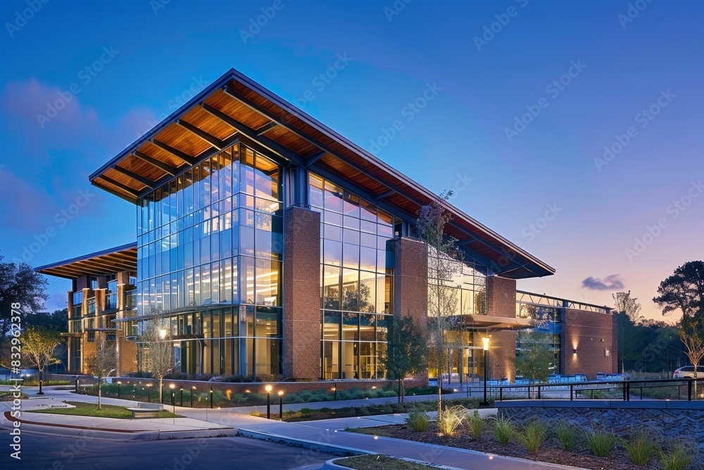 Contemporary Exterior Building Contemporary Exterior Building