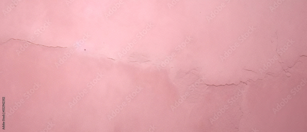 Fototapeta premium Fond rose avec texture grunge rose vif sur les bordures dans un style vintage ancien et centre de couleur pastel doux