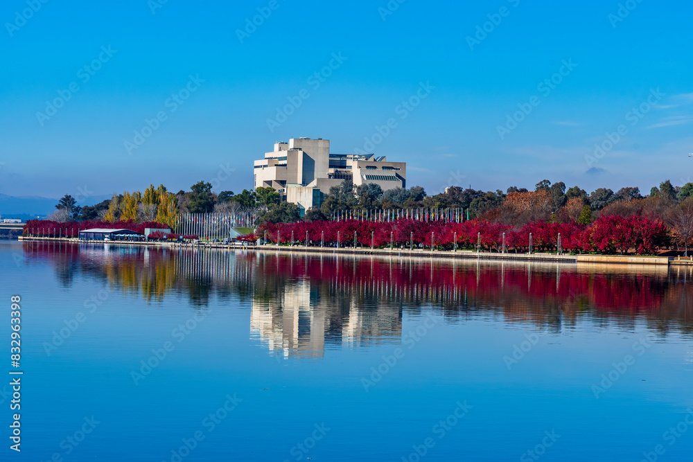 Lake Burley Griffin and The High Court of Australia