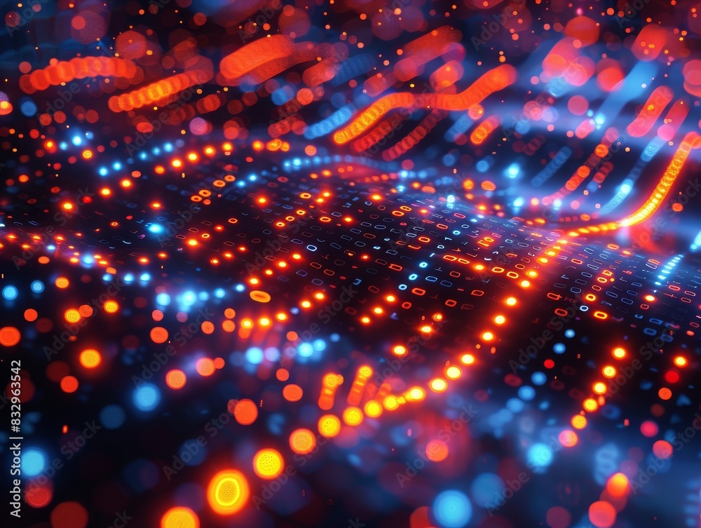 An abstract background with copy space and a digital brain, artificial intelligence concept. An abstract background with copy space and a digital brain, artificial intelligence concept.