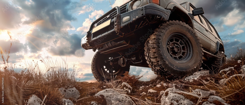 4x4 off road vehicle wallpaper on a amazing mountain scenery in low angle, very photographic with a beautiful light 4x4 off road vehicle wallpaper on a amazing mountain scenery in low angle, very photographic with a beautiful light