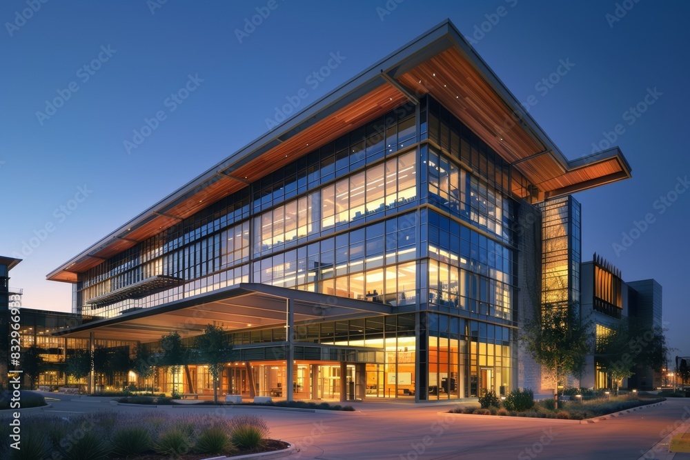 Contemporary Exterior Building Contemporary Exterior Building