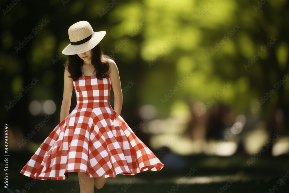 Obraz premium Summer fashion photography - Generative AI