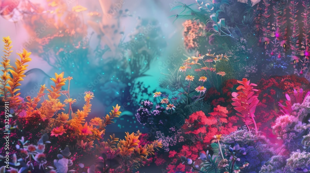 Colorful and vivid backdrop Colorful and vivid backdrop