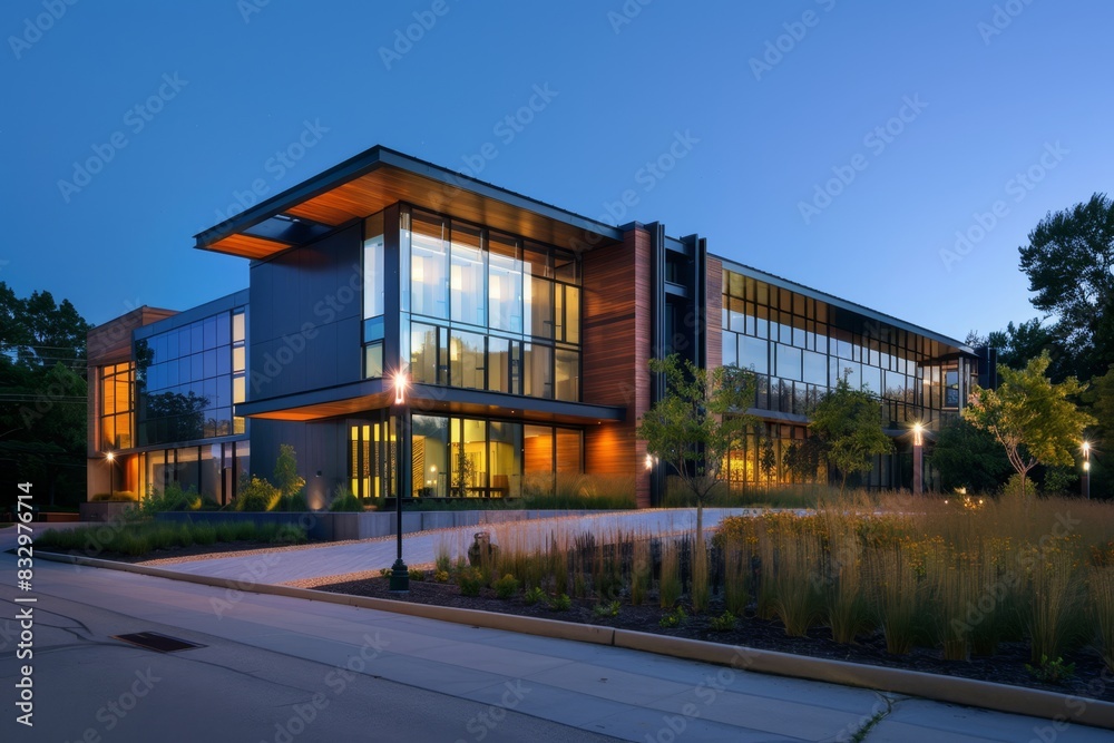 Contemporary Exterior Building Contemporary Exterior Building