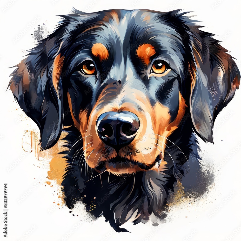 a Pet portraits, this is digital painting using Generative Ai