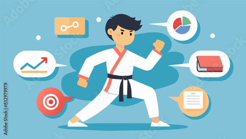 With customizable training programs students can tailor their sessions to their individual needs and areas for improvement ensuring maximum progress. Vector illustration