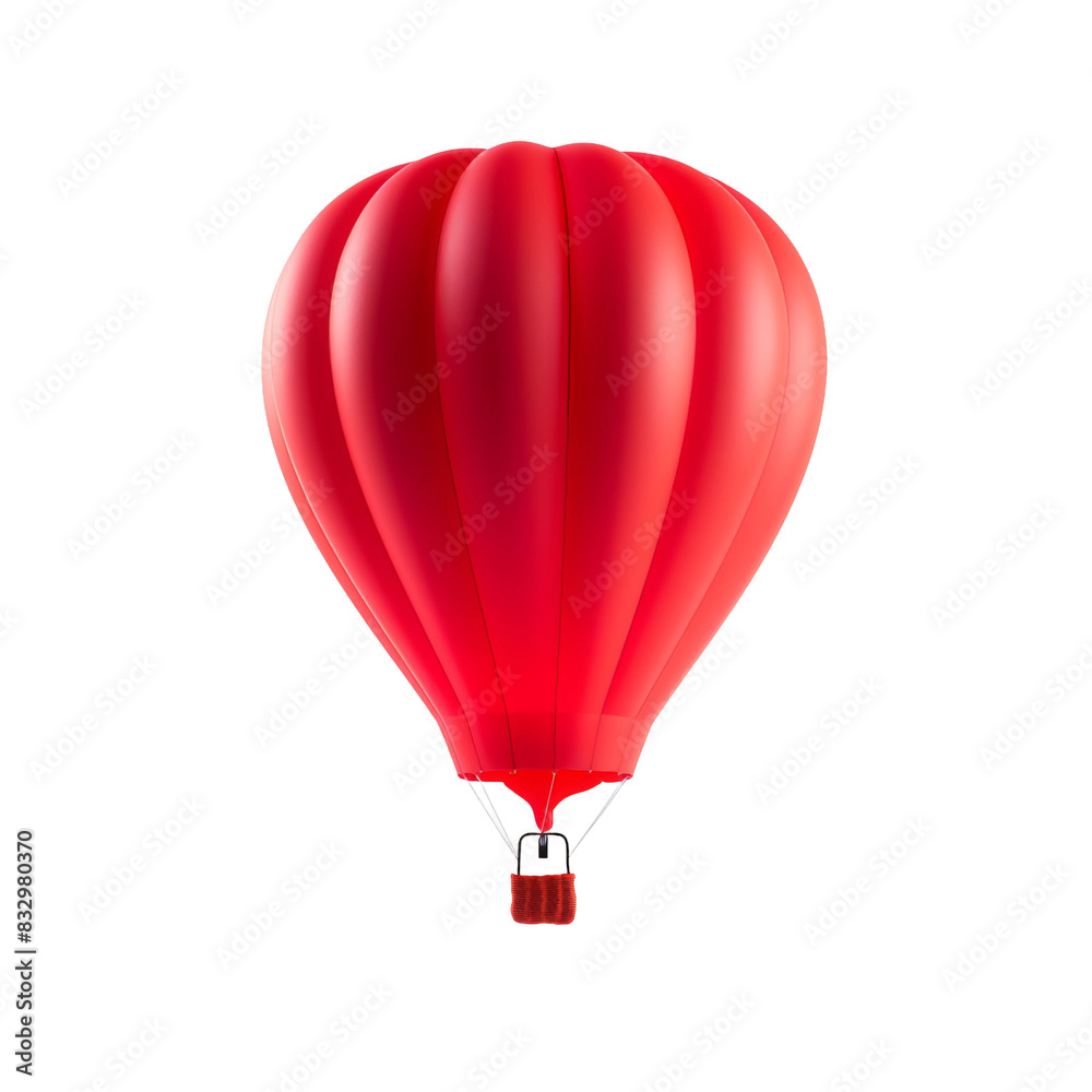 Obraz premium red hot balloon isolated