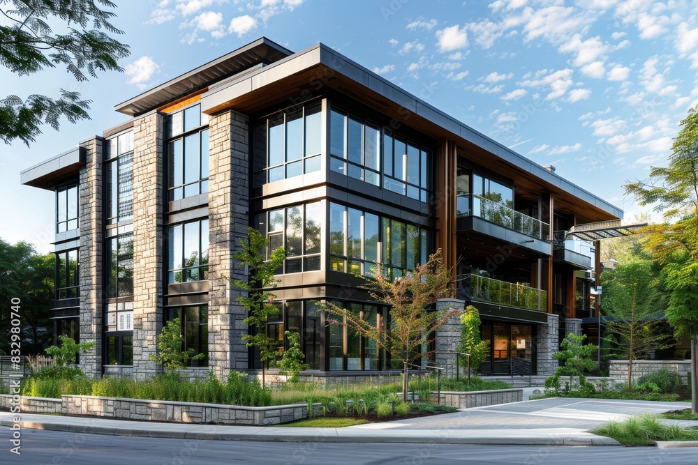 Contemporary Exterior Building Contemporary Exterior Building