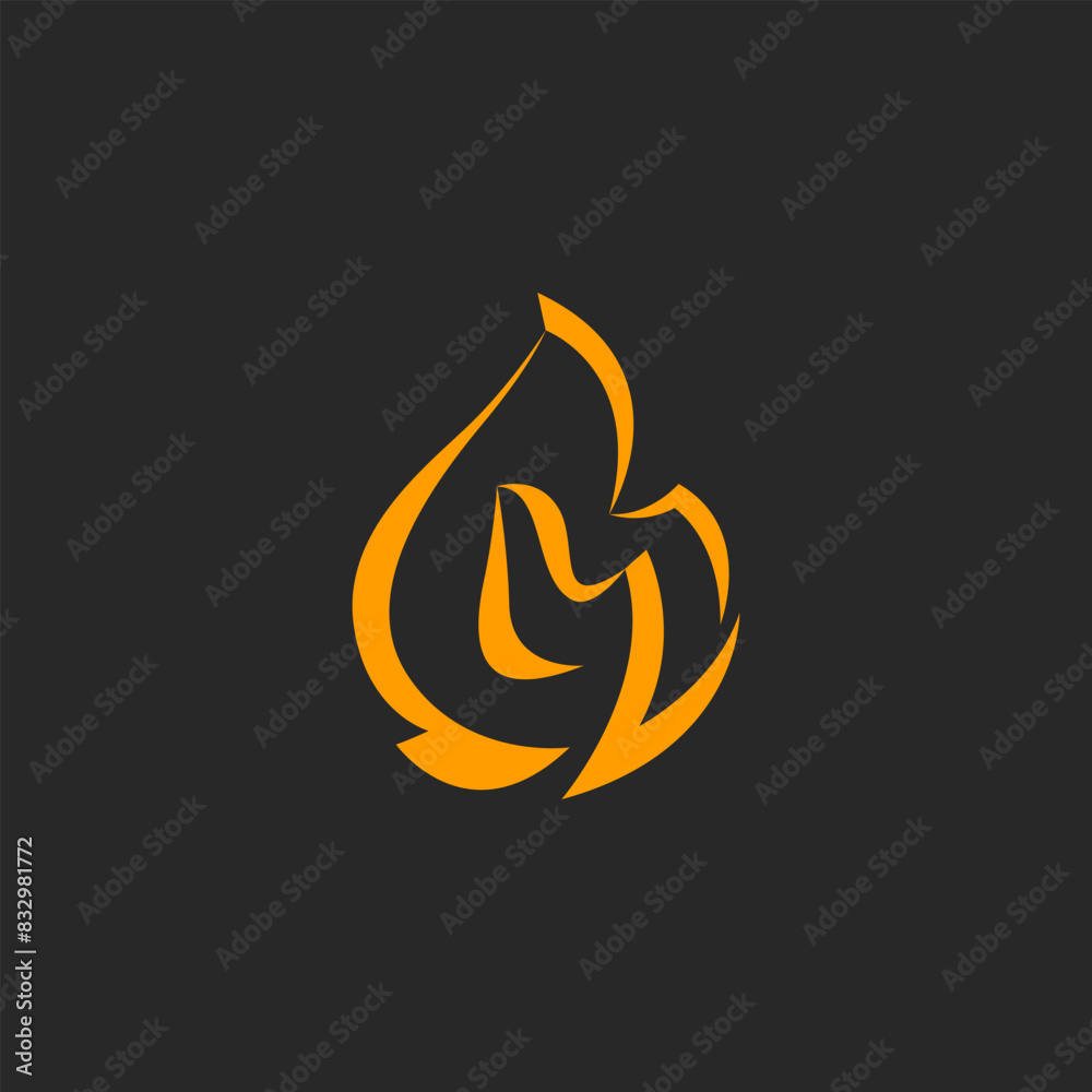 fire flame icon logo design illustration fire flame icon logo design illustration