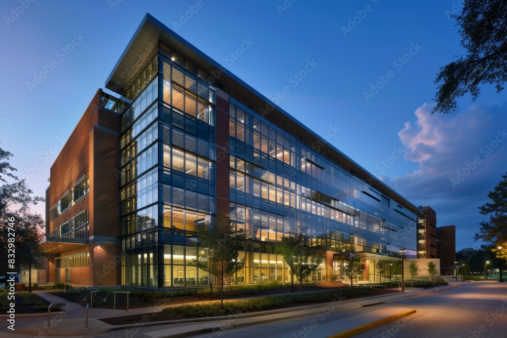 Obraz premium Contemporary Exterior Building