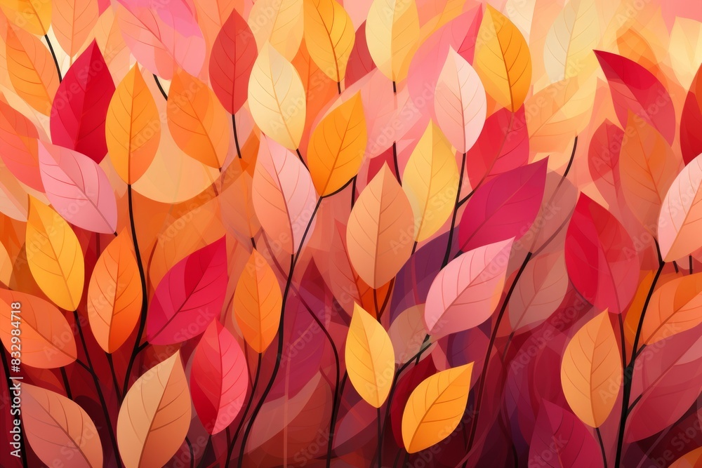 Fall foliage - Generative AI