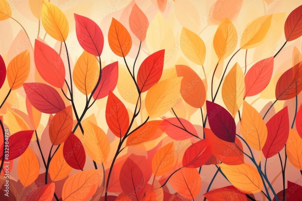 Fall foliage - Generative AI