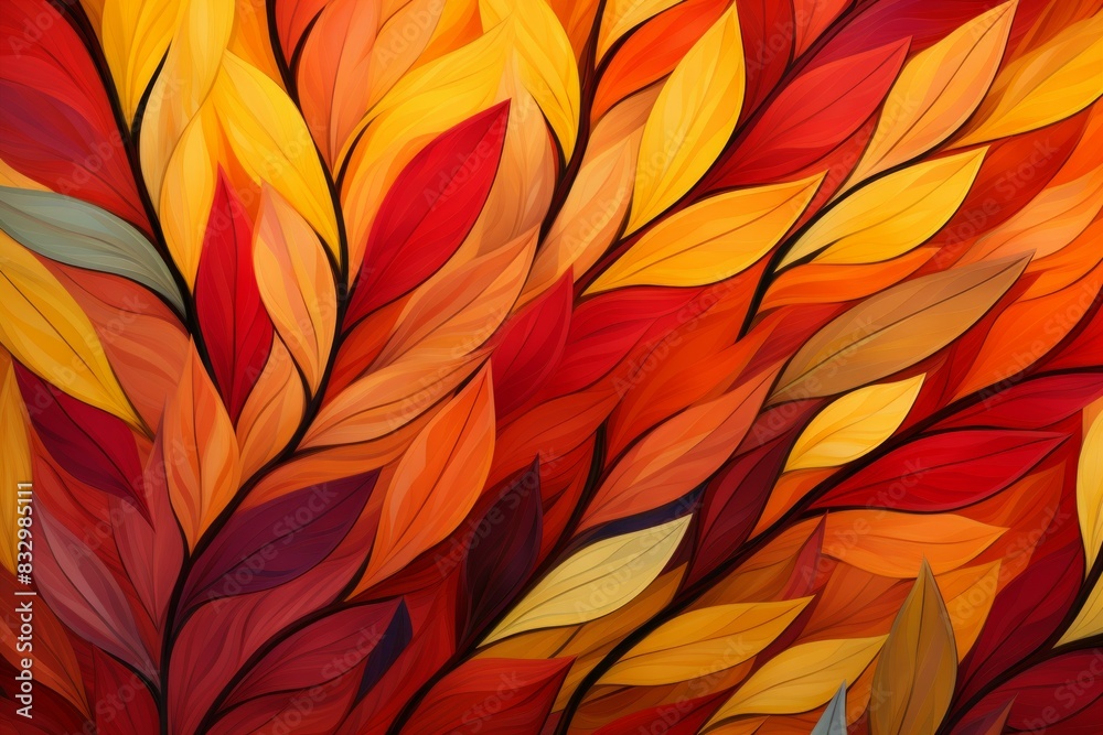 Fall foliage - Generative AI