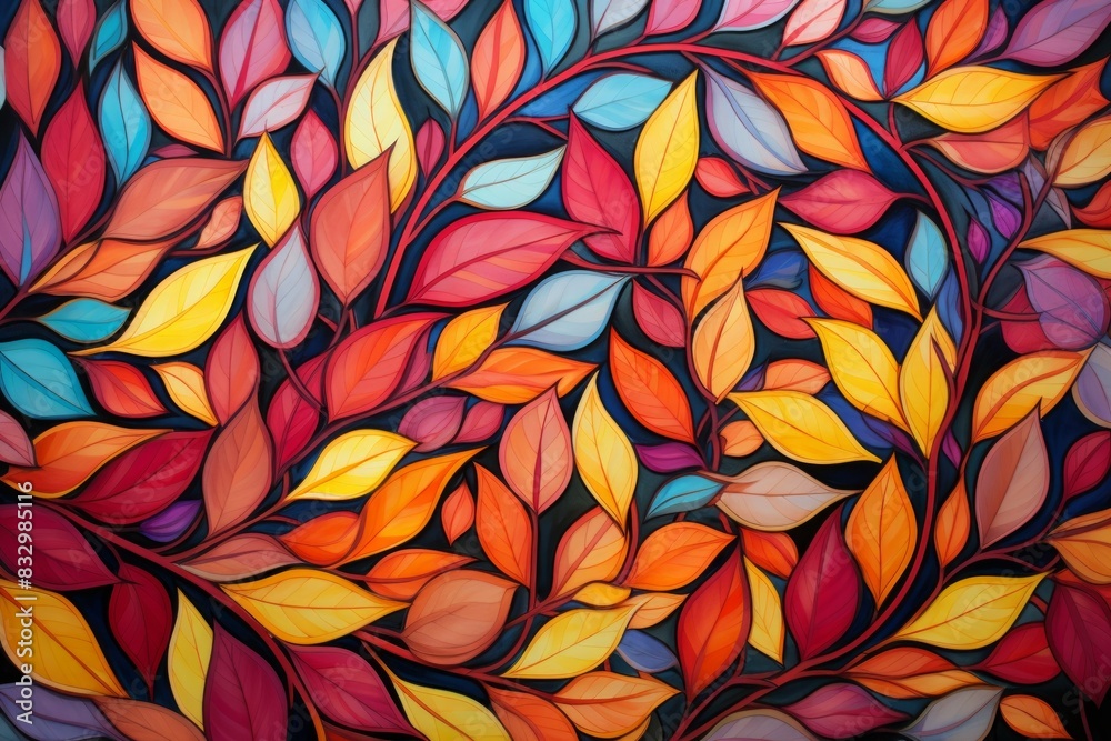 Fall foliage - Generative AI Fall foliage - Generative AI
