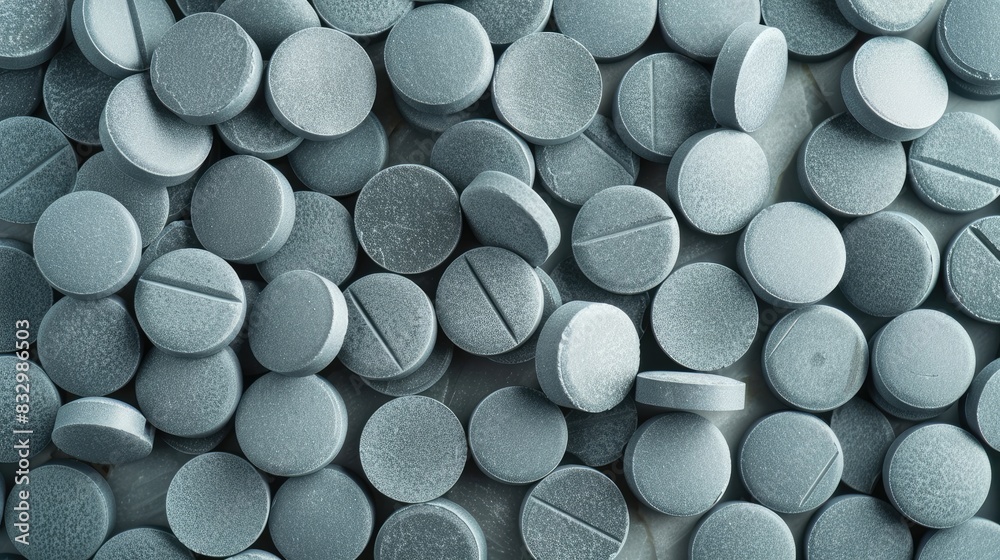 Background of gray tablets Background of gray tablets
