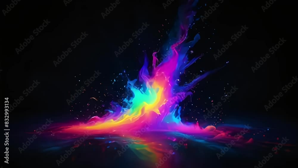 Ethereal Glowwave flame smoke aura Visual effect motion on black backdrop Ethereal Glowwave flame smoke aura Visual effect motion on black backdrop