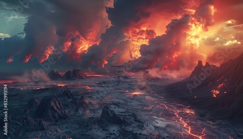 Uncover the Beauty and Brutality of Earths Warming Climate with Midjourneys Compelling Imagery