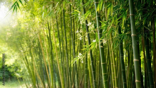 Serene Bamboo Forest