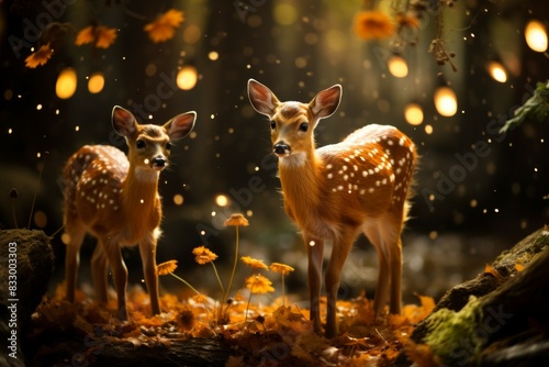 Woodland creatures - Generative AI © Sidewaypics