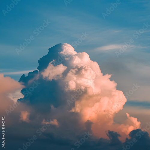 Nature's watercolor painting, a symphony of colors against the fading light.