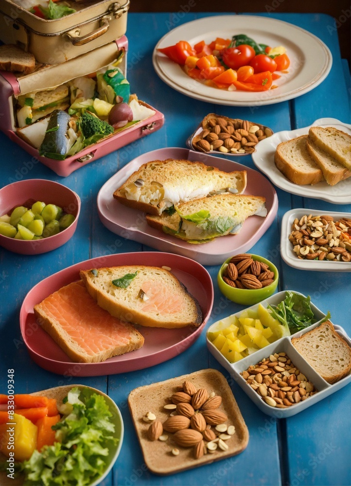 Creating a kid-friendly meal that is both nutritious and appealing can make mealtime enjoyable for children. Here are some ideas for a balanced and attractive children's meal that can be laid out on
Creating a kid-friendly meal that is both nutritious and appealing can make mealtime enjoyable for children. Here are some ideas for a balanced and attractive children's meal that can be laid out on