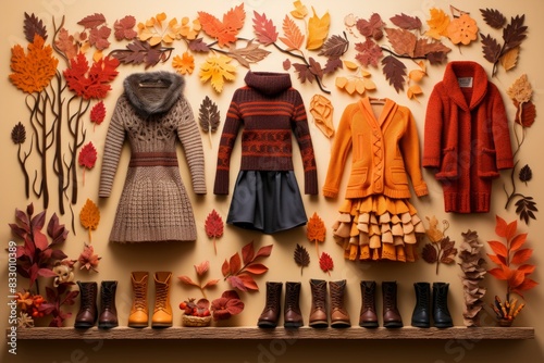 Autumn fashion - Generative AI