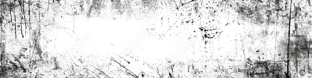A grunge frame with black dirt, scratches and cracks isolated. A grunge frame with black dirt, scratches and cracks isolated.