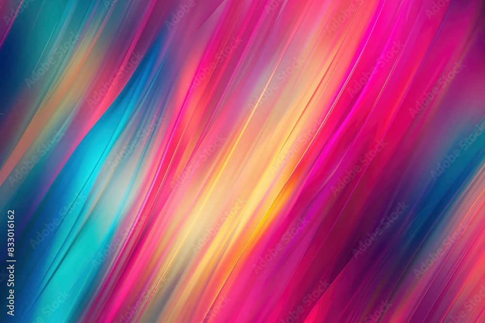 Vivid blurred colorful wallpaper background - generative ai Vivid blurred colorful wallpaper background - generative ai