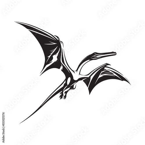 Pterodactylus Vector Images. Illustration of a Pterodactylus
