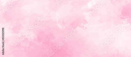 Abstract soft pink watercolor vector art background. Pastel color watercolor background. poster or cover design. Hand drawn vector texture. Abstract bright color watercolor. hand painted vector.